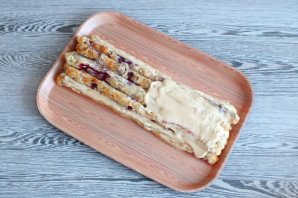 "Монастырская изба" из слоёного теста