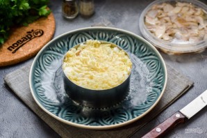 Норвежский салат с сельдью