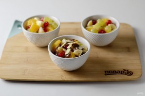 Новогодний фруктовый салат