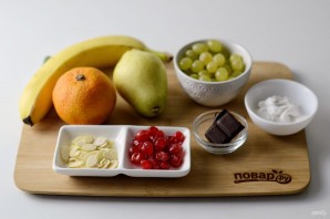 Новогодний фруктовый салат