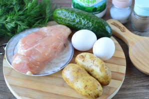 Окрошка "Зимняя"