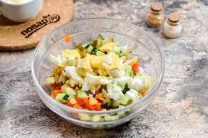 "Оливье" с мидиями