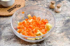 "Оливье" с мидиями