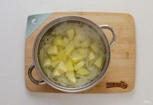 Овощной суп без мяса с капустой