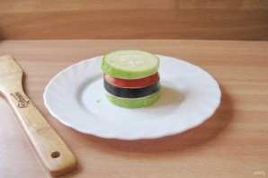 Овощные пирамидки в духовке