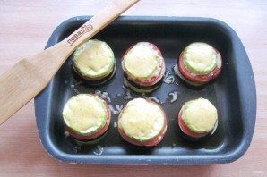 Овощные пирамидки в духовке