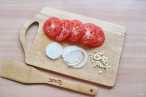 Овощные пирамидки в духовке