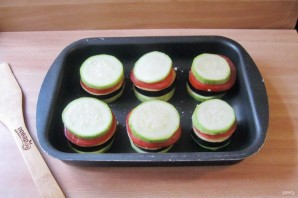 Овощные пирамидки в духовке