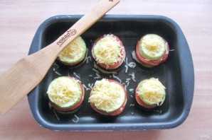 Овощные пирамидки в духовке