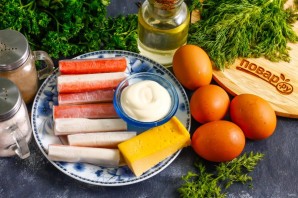 Паштет из крабовых палочек "Бык"