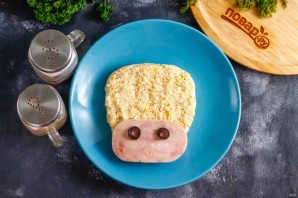 Паштет из крабовых палочек "Бык"