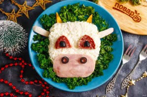 Паштет из крабовых палочек "Бык"