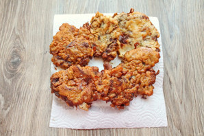 Печень индейки в кляре