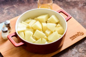 Перепелка с картошкой в духовке