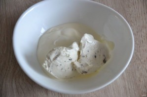 Пицца с форелью