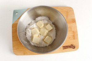 Пирог из песочного теста