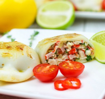 ПОТРЯСАЮЩЕ СОЧНЫЕ и НЕЖНЫЕ фаршированные кальмары!