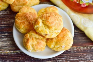 Профитроли с ветчиной Профитроли с ветчиной