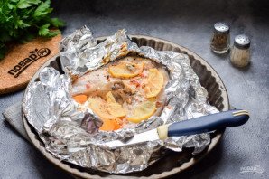 Рыба в фольге Рыба в фольге