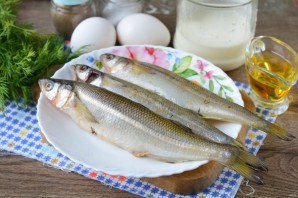 Рыба в яичной заливке