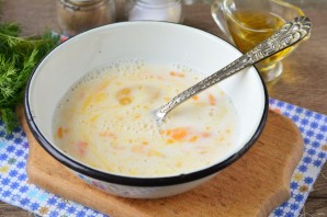 Рыба в яичной заливке