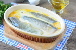 Рыба в яичной заливке
