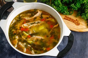 Рыбный суп с кокосовым молоком