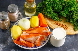 Рыбный суп с кокосовым молоком