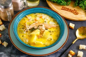 Рыбный суп с кокосовым молоком