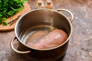 Салат из курицы и сыра Салат из курицы и сыра