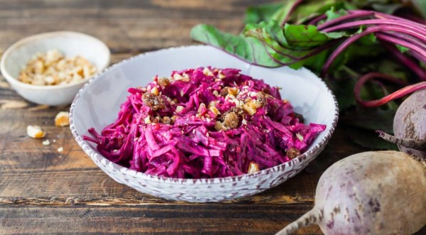 Салат из свеклы с черносливом, пошаговый рецепт с фото Салат из свеклы с черносливом, пошаговый рецепт с фото