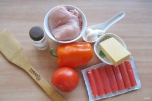 Салат "Красный Октябрь"