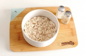 Салат с курицей и морковью