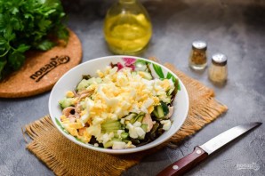 Салат с морской капустой