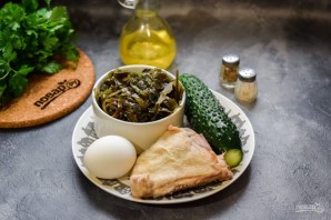 Салат с морской капустой