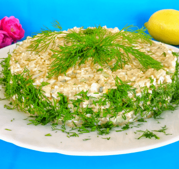 Салат со шпротами на праздничный стол, Новый Год Салат со шпротами на праздничный стол, Новый Год