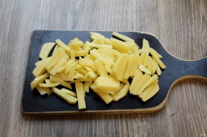 Сибирский борщ с фрикадельками и фасолью