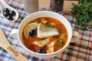 Солянка из судака