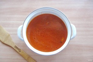 Солянка с горошком