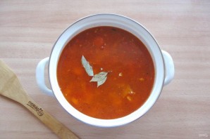 Солянка с горошком