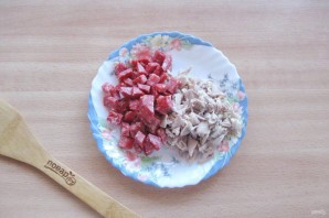 Солянка с горошком