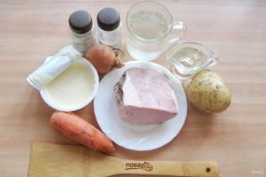 Суп с бужениной