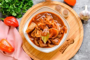 Свинина с соусом Свинина с соусом