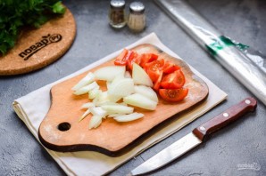 Толстолобик запеченный в рукаве