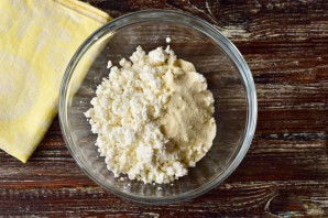 Творожно-рисовый пудинг