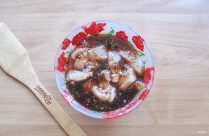 Удон с курицей терияки