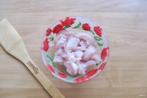 Удон с курицей терияки