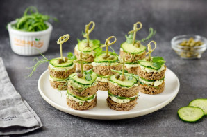 Веганские канапе Веганские канапе