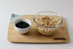 Вегетарианский салат на Новый год Быка