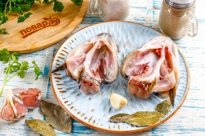 Заливное из головы щуки